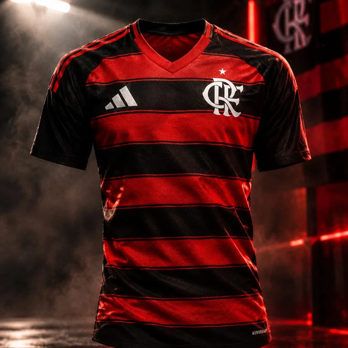 Camisa Flamengo Rubro-Negra