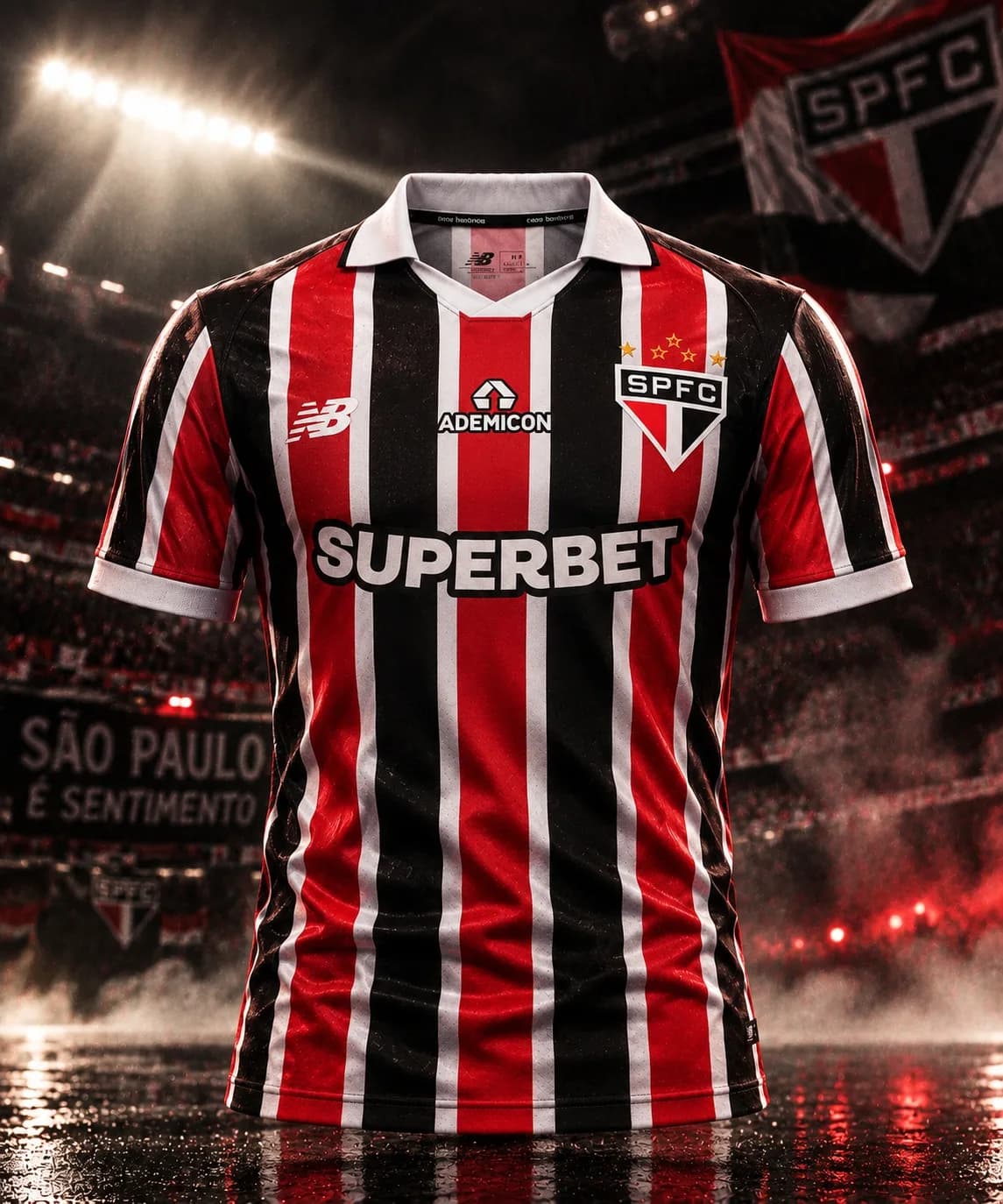 Camisa São Paulo Listrada