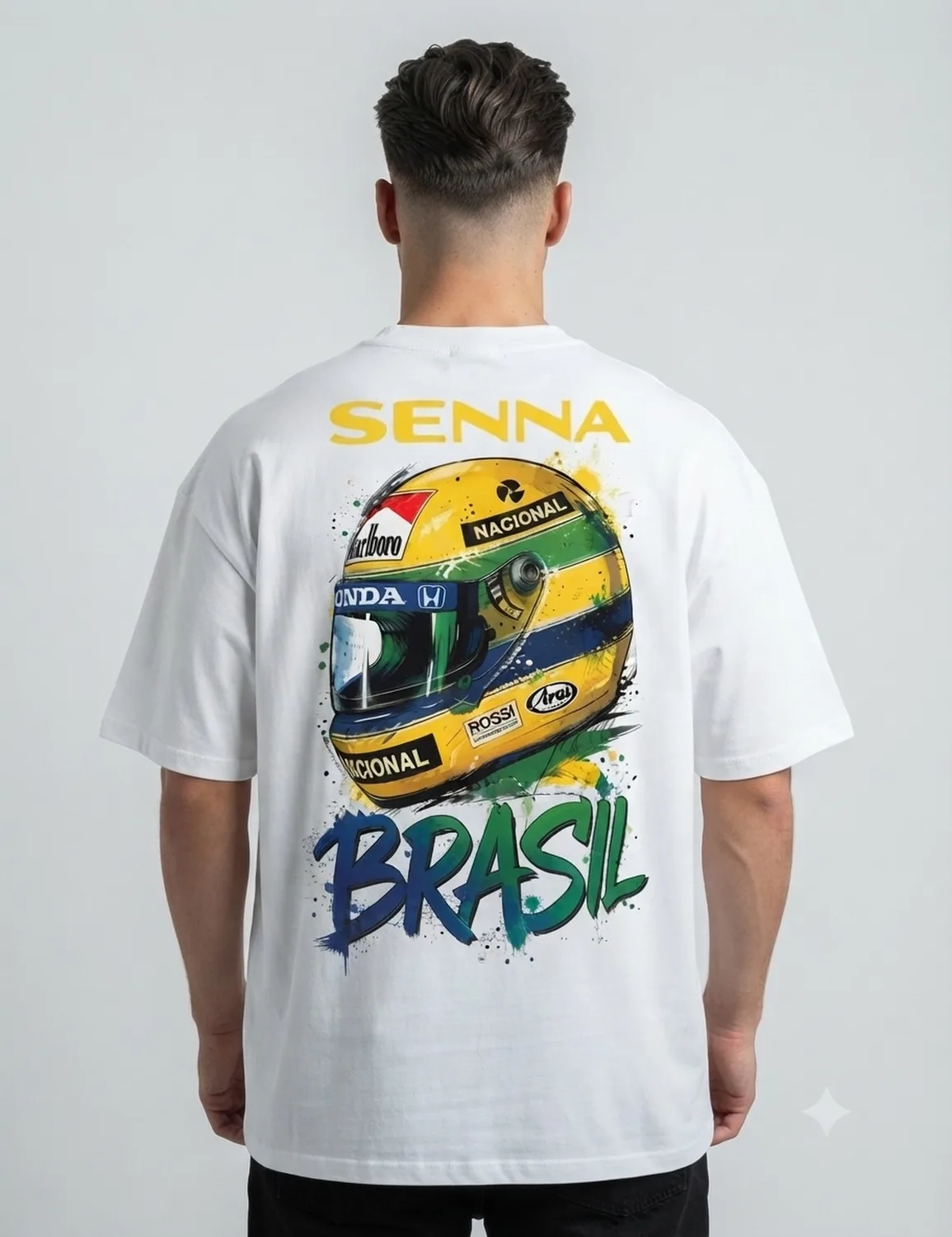 Camiseta Senna Brasil